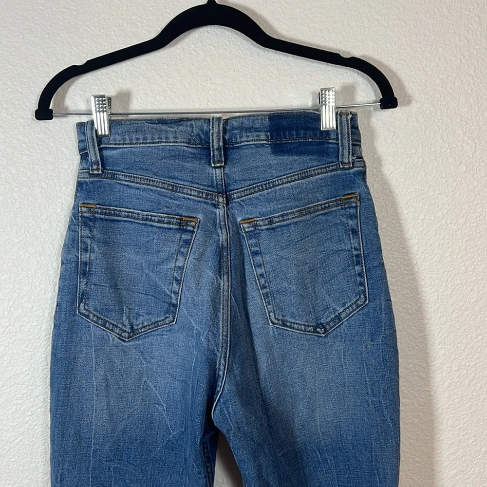 Abercrombie & Fitch Curve Love Ankle Straight Ultra High Rise size 26/2Regular - Picture 6 of 7